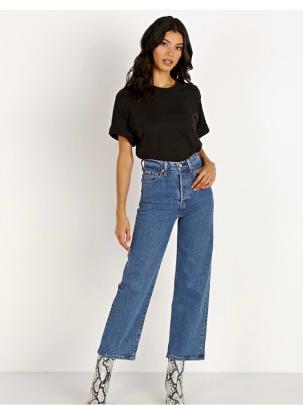 Levi’s Ribcage straight ankle